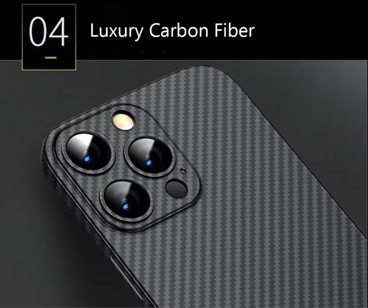 Premium Upgraded Ultra-Thin Carbon Fibre Phone Case with Precision Lens Protector- Apple iPhone 16 Series Premium Upgraded Ultra-Thin Carbon Fibre Phone Case with Precision Lens Protector- Apple iPhone 16 Series